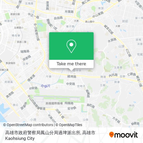 高雄市政府警察局鳳山分局過埤派出所 map