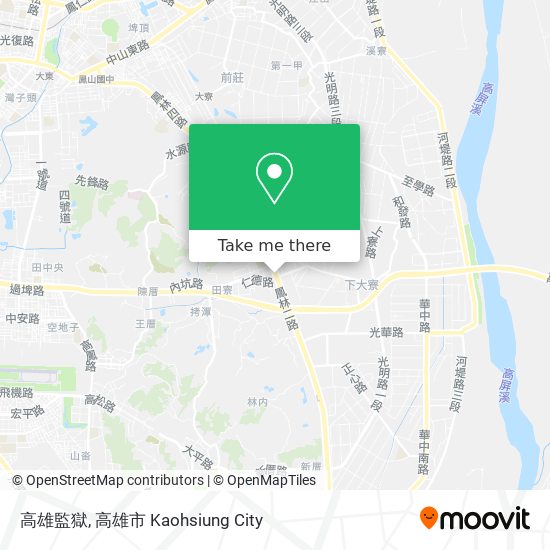 高雄監獄 map