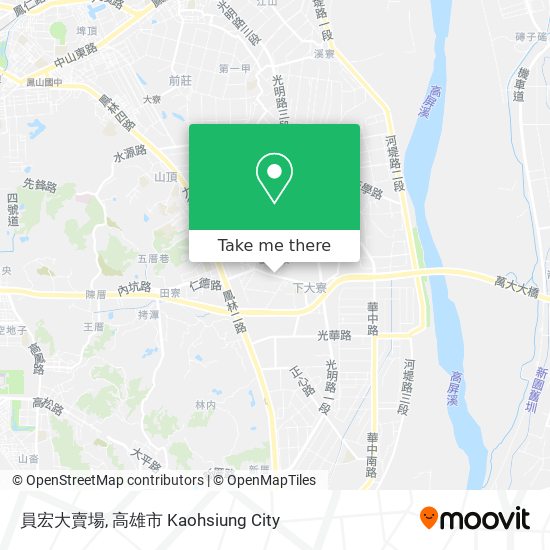 員宏大賣場 map