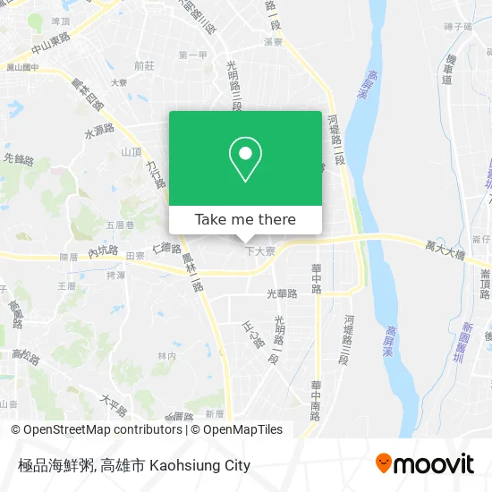 極品海鮮粥 map