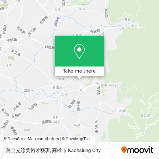 萬金光線美術才藝班 map