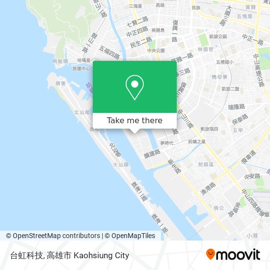 台虹科技地圖