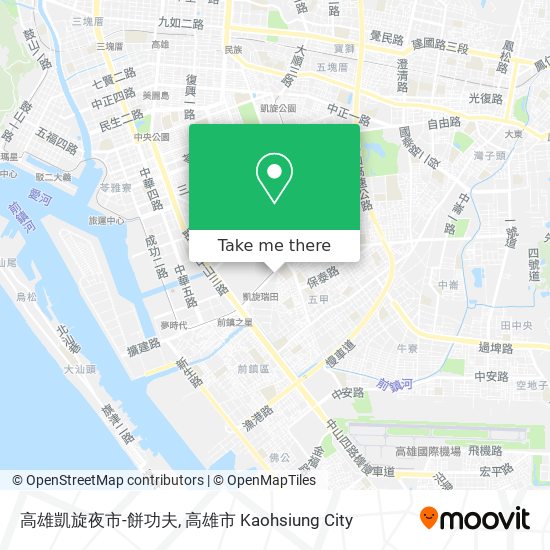 高雄凱旋夜市-餅功夫 map