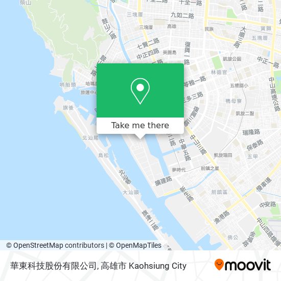 華東科技股份有限公司 map