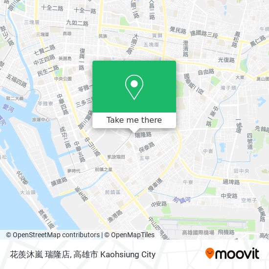花羨沐嵐 瑞隆店地圖