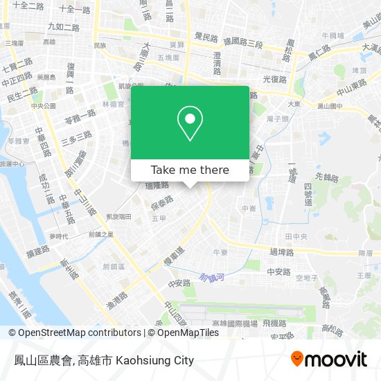 鳳山區農會地圖