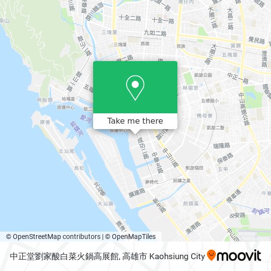 中正堂劉家酸白菜火鍋高展館 map