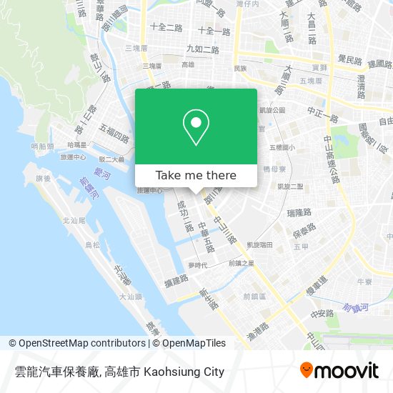 雲龍汽車保養廠地圖