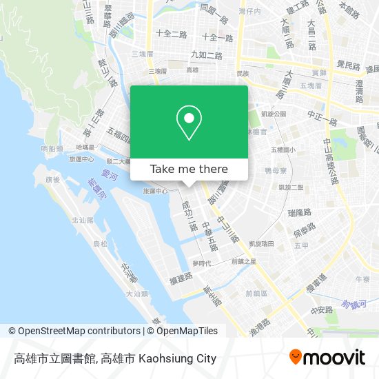 高雄市立圖書館 map