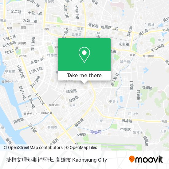 捷楷文理短期補習班 map