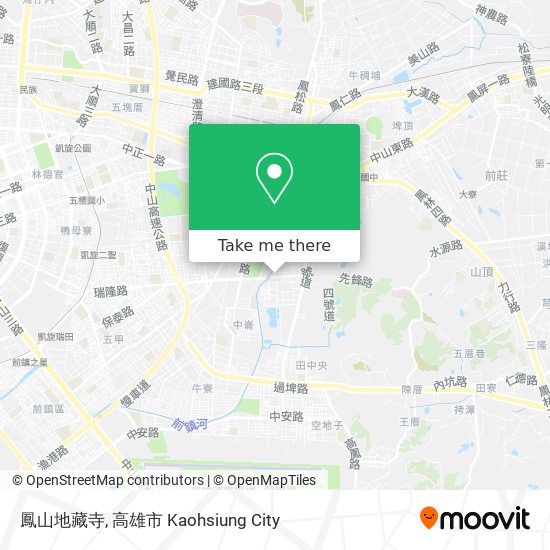 鳳山地藏寺 map