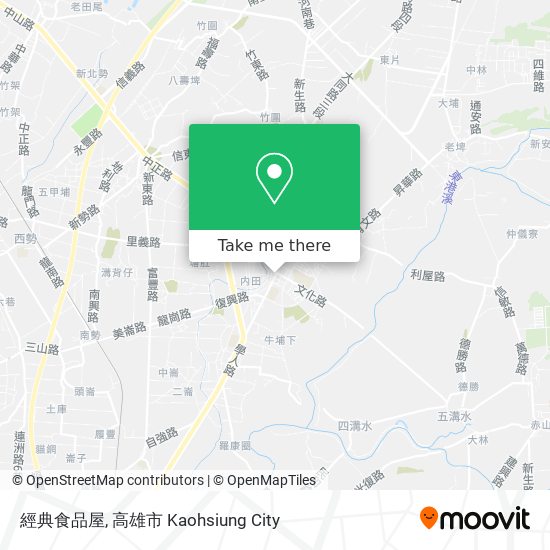 經典食品屋 map