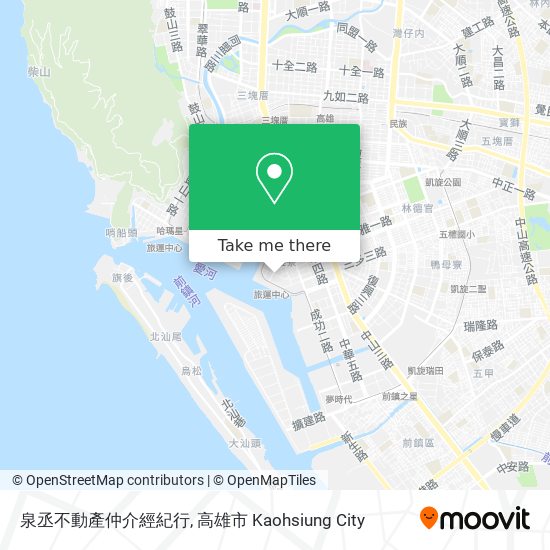 泉丞不動產仲介經紀行地圖