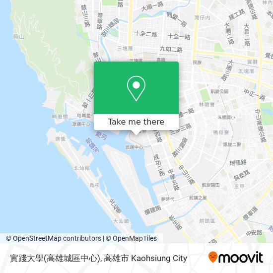 實踐大學(高雄城區中心) map