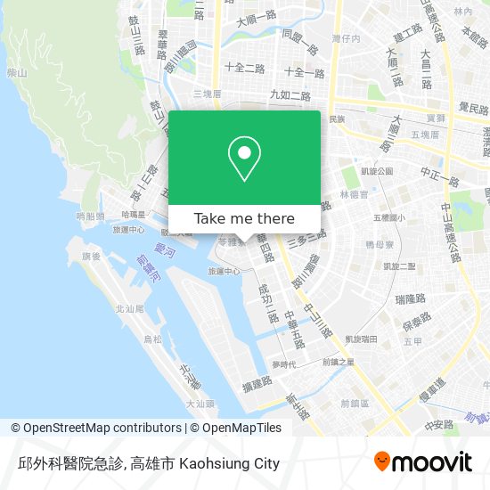 邱外科醫院急診 map