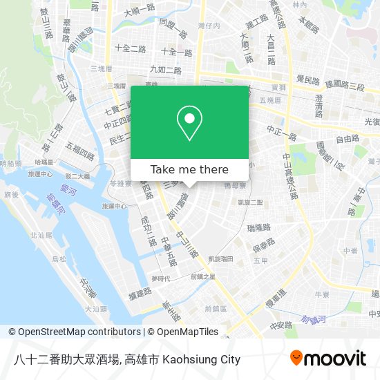 八十二番助大眾酒場 map
