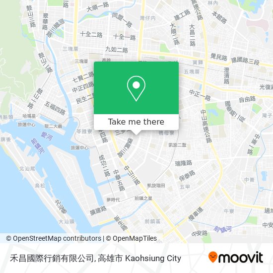 禾昌國際行銷有限公司 map