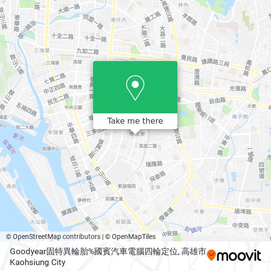 Goodyear固特異輪胎%國賓汽車電腦四輪定位地圖