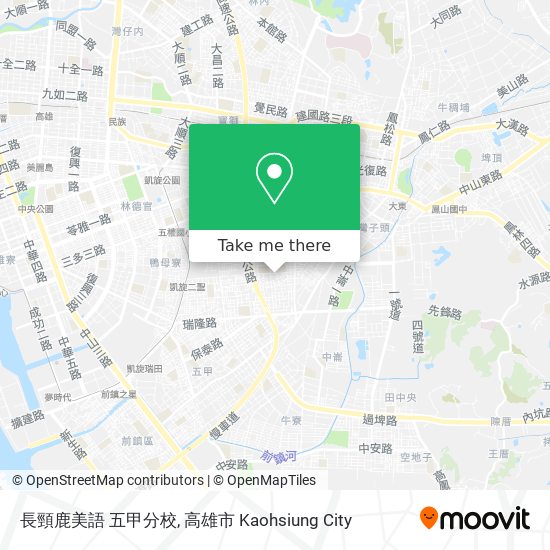 長頸鹿美語 五甲分校 map