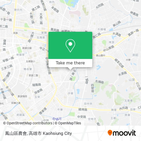 鳳山區農會 map