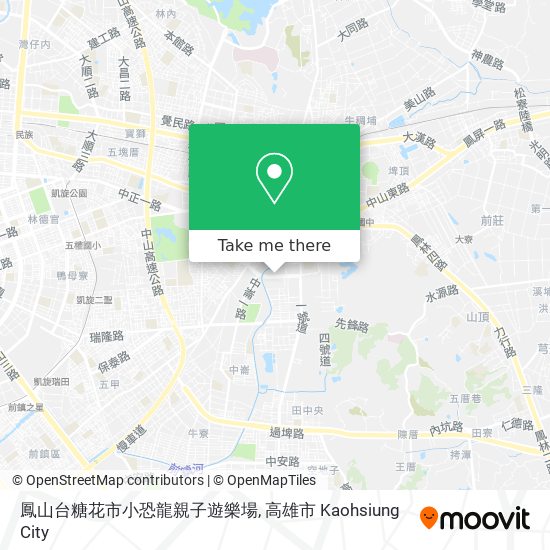 鳳山台糖花市小恐龍親子遊樂場 map