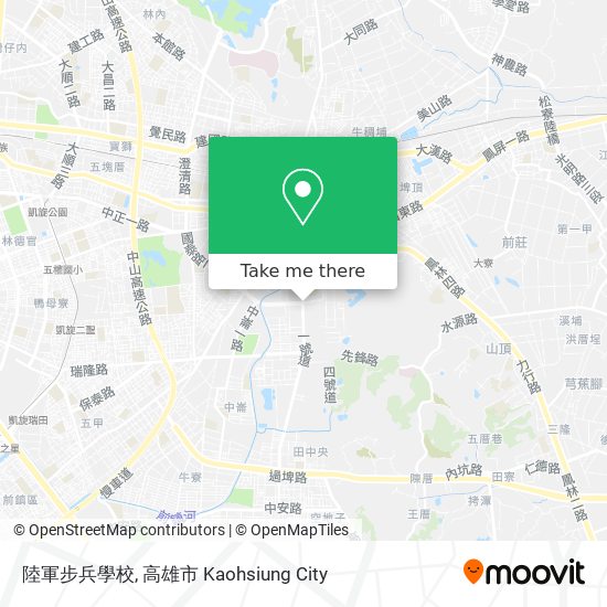 陸軍步兵學校地圖