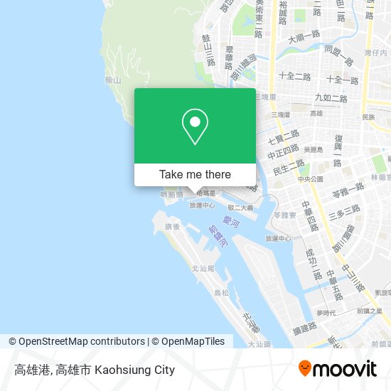 高雄港地圖