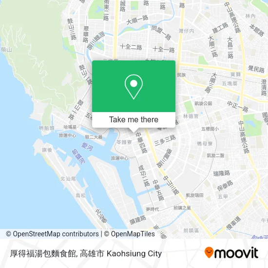 厚得福湯包麵食館 map