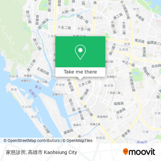 家慈診所地圖