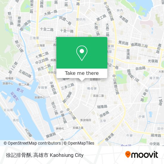 徐記排骨酥 map
