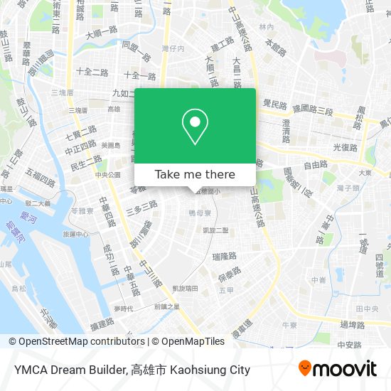 YMCA Dream Builder地圖