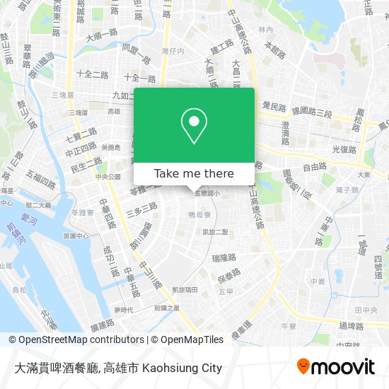 大滿貫啤酒餐廳 map