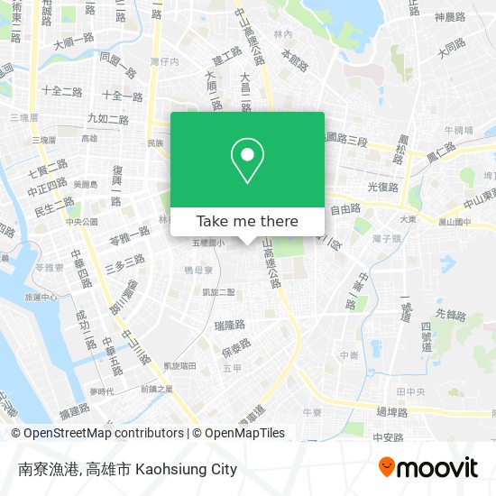 南寮漁港 map