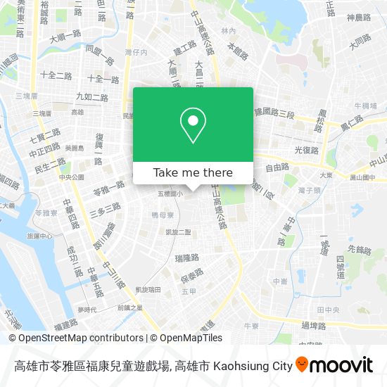 高雄市苓雅區福康兒童遊戲場 map