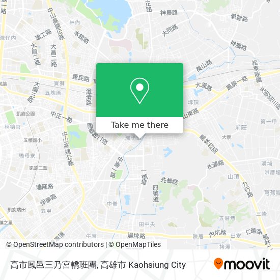 高市鳳邑三乃宮轎班團 map