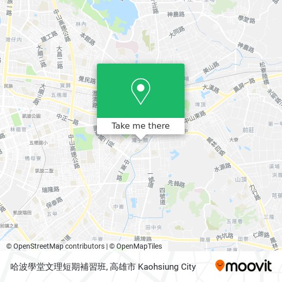 哈波學堂文理短期補習班 map