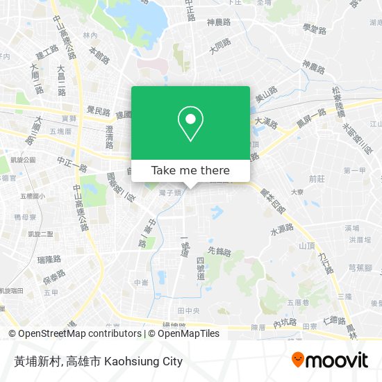 黃埔新村地圖