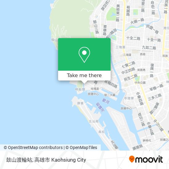鼓山渡輪站 map
