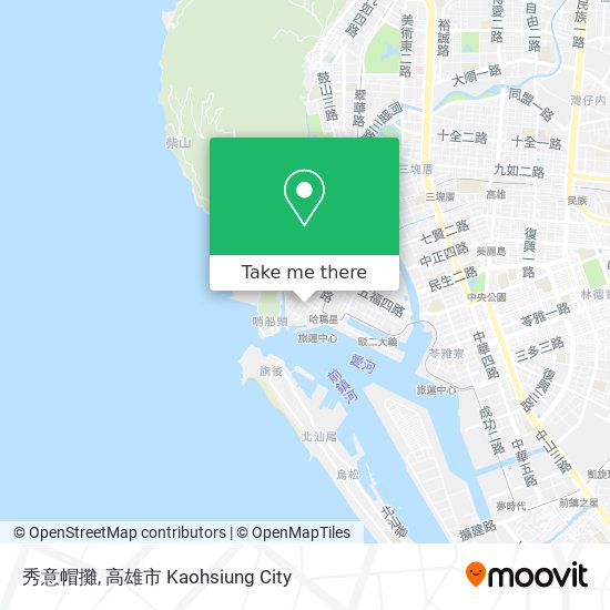 秀意帽攤 map