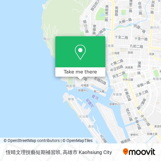 恆晴文理技藝短期補習班地圖