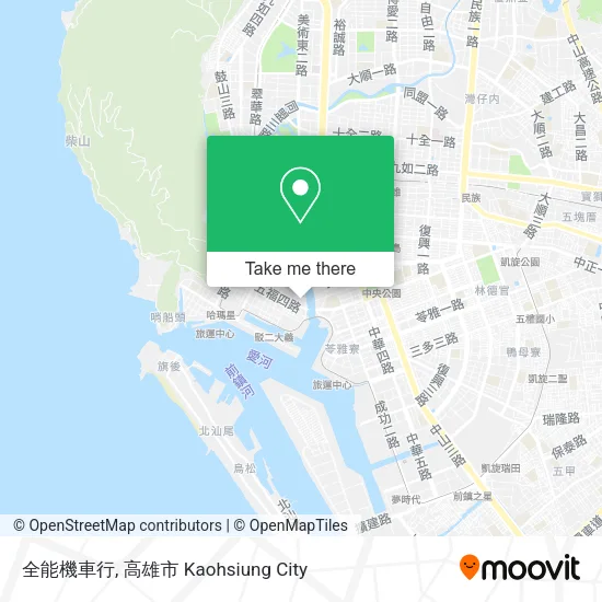 全能機車行 map