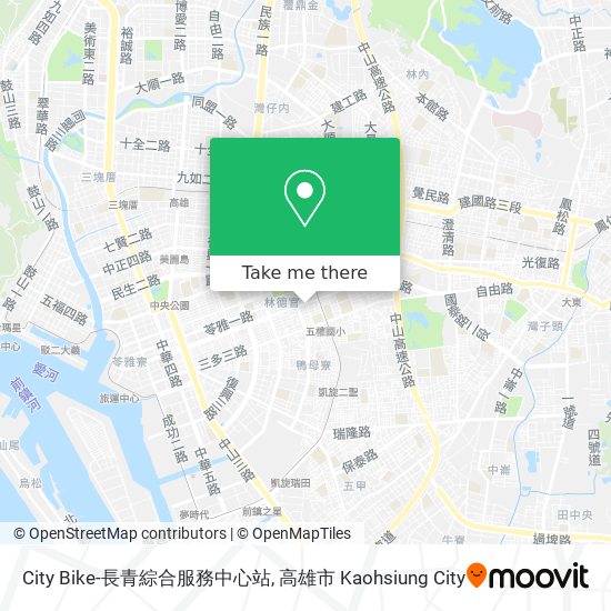 City Bike-長青綜合服務中心站 map