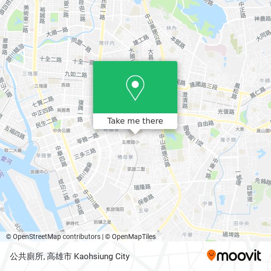 公共廁所 map