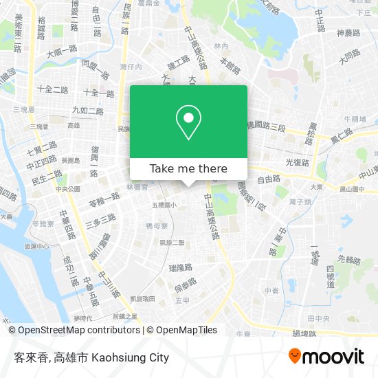 客來香 map