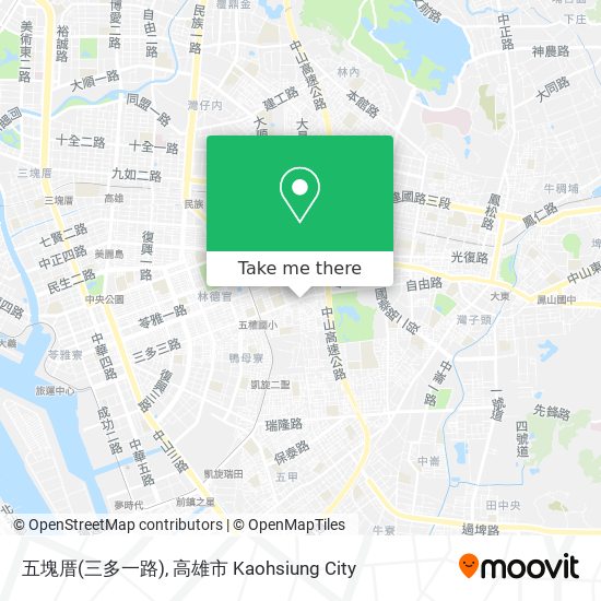 五塊厝(三多一路) map