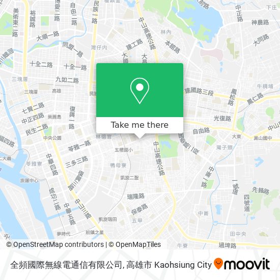 全頻國際無線電通信有限公司地圖