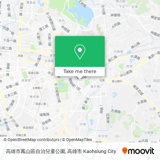 高雄市鳳山區自治兒童公園 map
