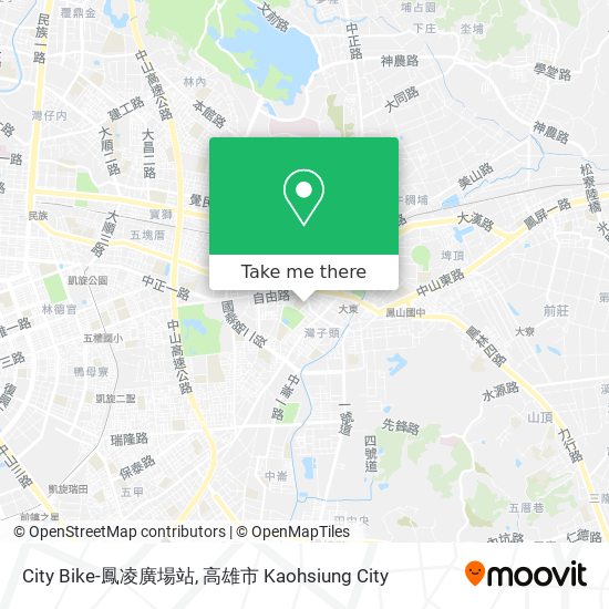 City Bike-鳳凌廣場站 map