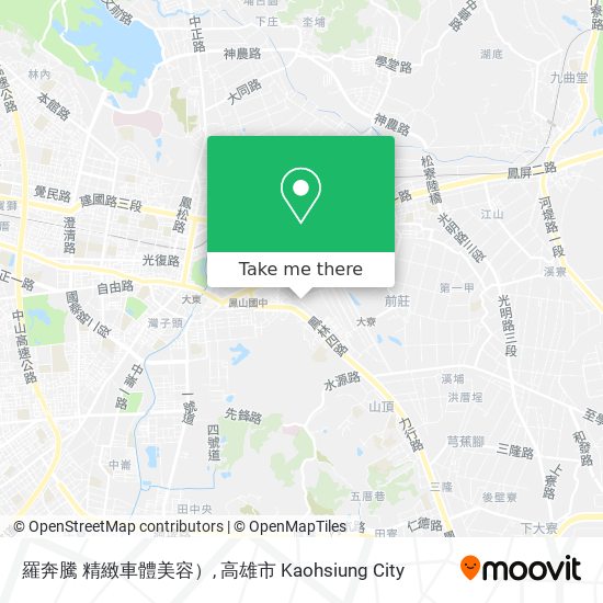 羅奔騰 精緻車體美容） map