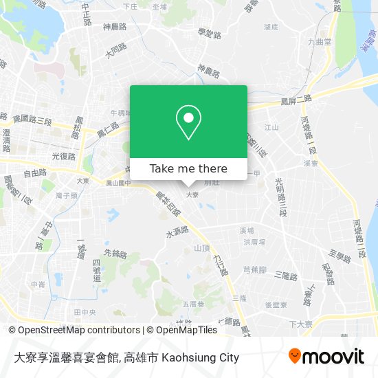大寮享溫馨喜宴會館 map